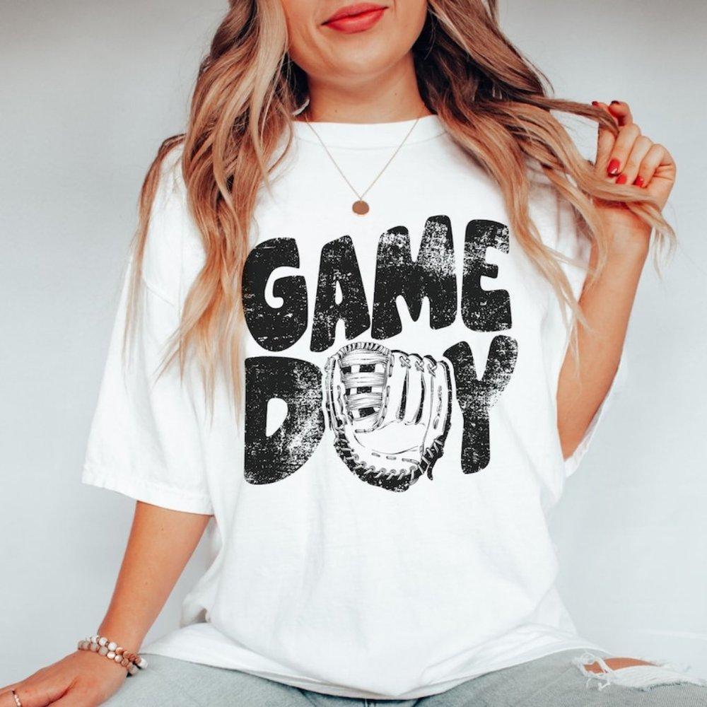 Game Day Baseball Baseball School Spirit Baseball Coach Base Shirt